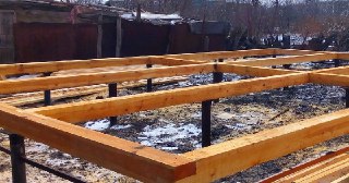 Пол на винтовых сваях Люберцы цена от 15440 руб.